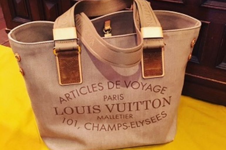 LOUIS VUITTON／ルイヴィトン プランソレイユ カバトートバッグ