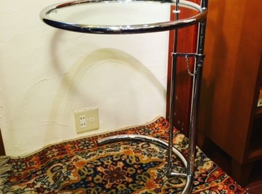 Eileen gray Giass side table